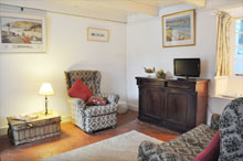 lounge at Skidden Cottage